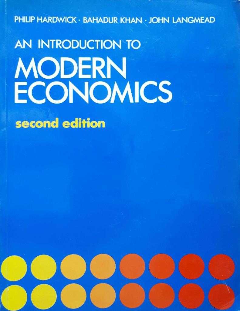 An introduction to modern economics