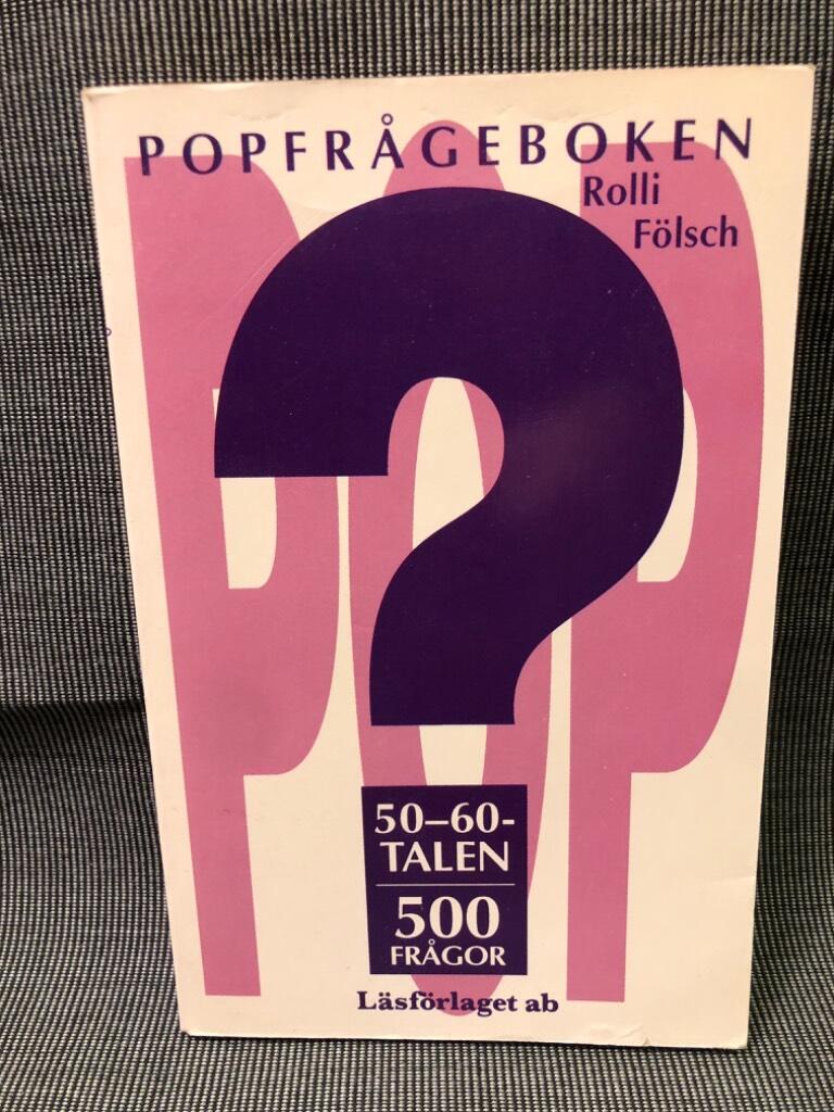 Popfr&aring;geboken