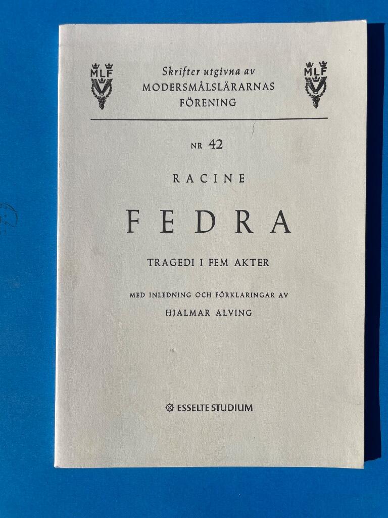 Fedra - tragedi i fem akter