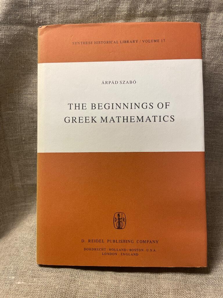 The beginnings of Greek mathematics