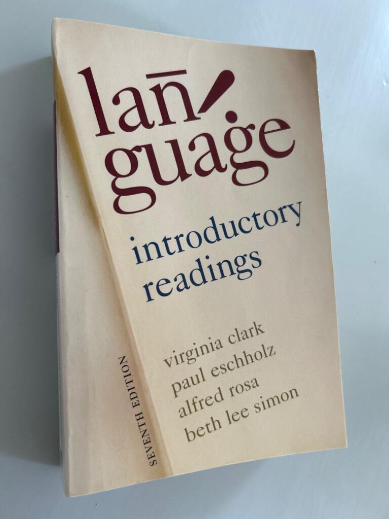 Language - introductory readings
