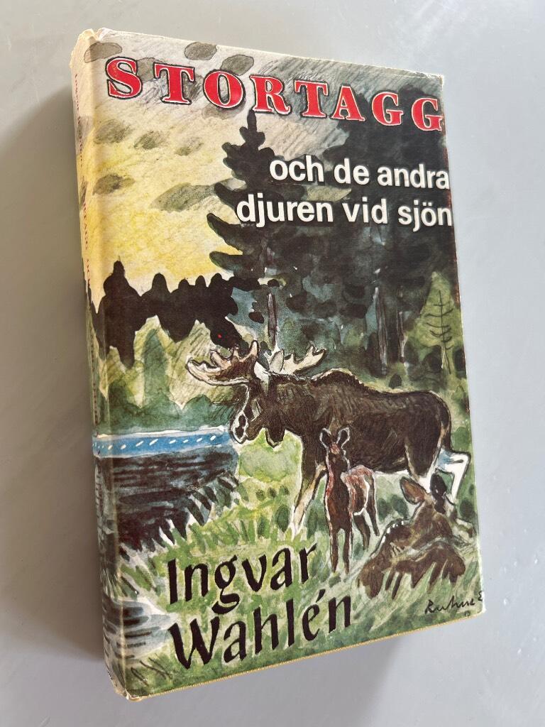 Stortagg och de andra djuren vid sj&ouml;n