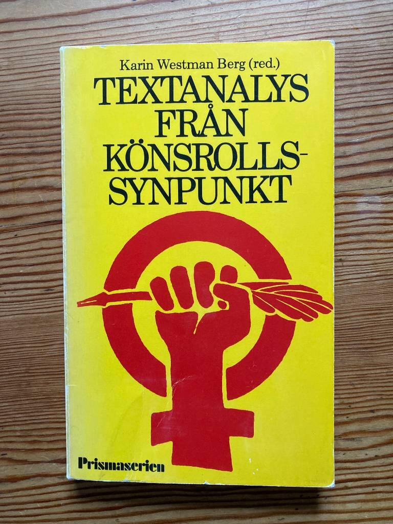 Textanalys fr&aring;n k&ouml;nsrollssynpunkt