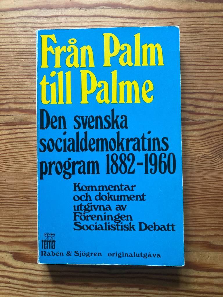 Fr&aring;n Palm till Palme