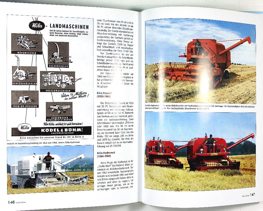 M&auml;hdrescher in Deutschland von 1931 bis heute