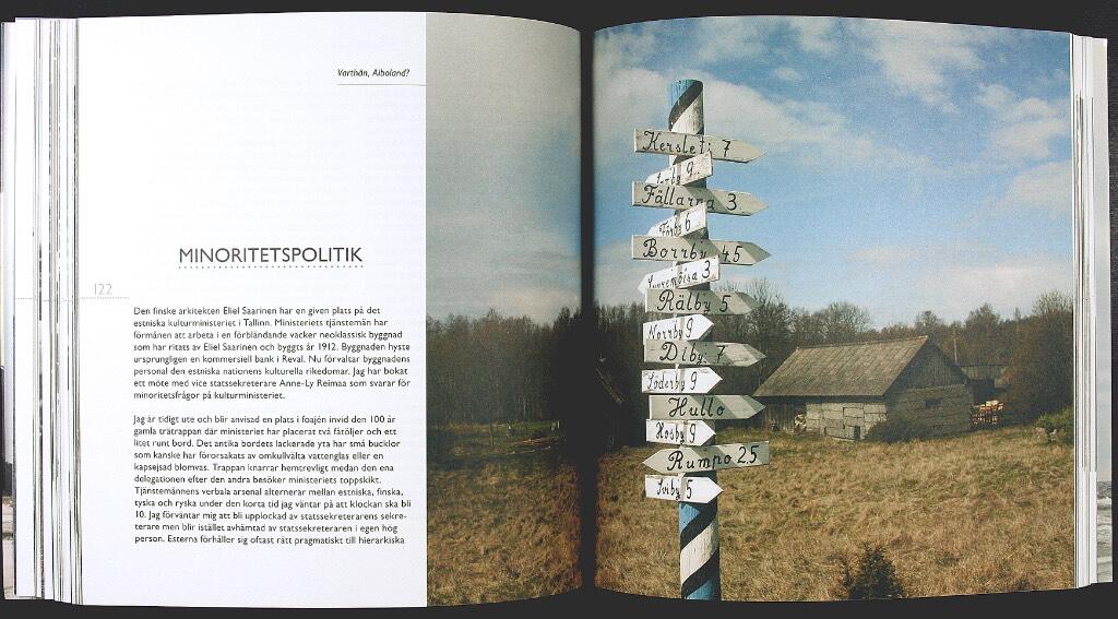 P&aring; str&ouml;vt&aring;g i Aiboland : en reportagebok om svenskbygderna i Estland