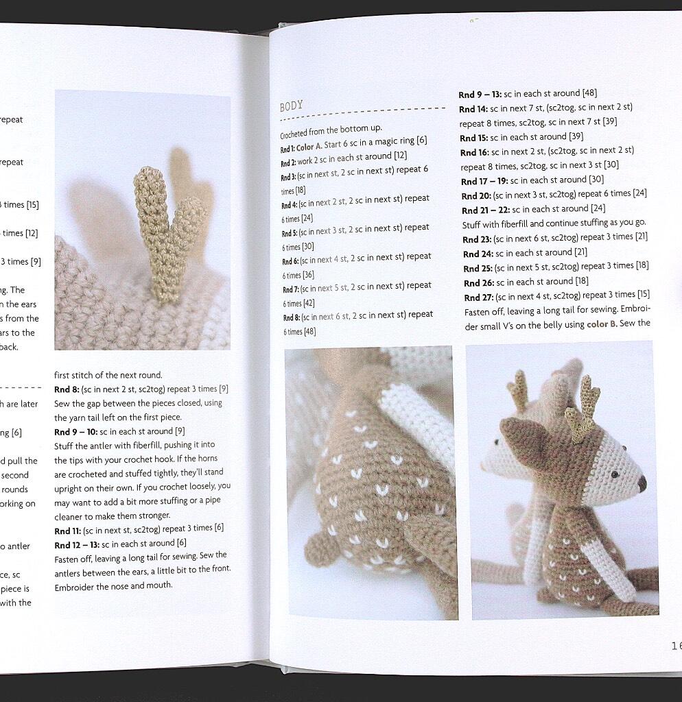 Cuddly amigurumi toys