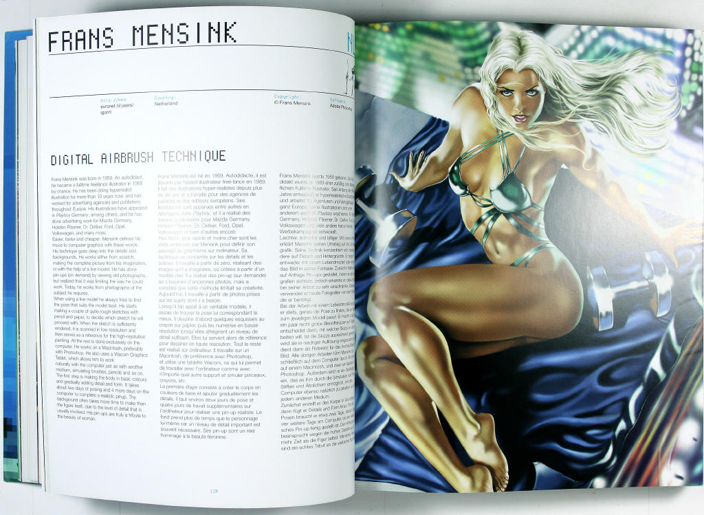 Digital beauties : 2D & 3D computer generated models, virtual idols and characters