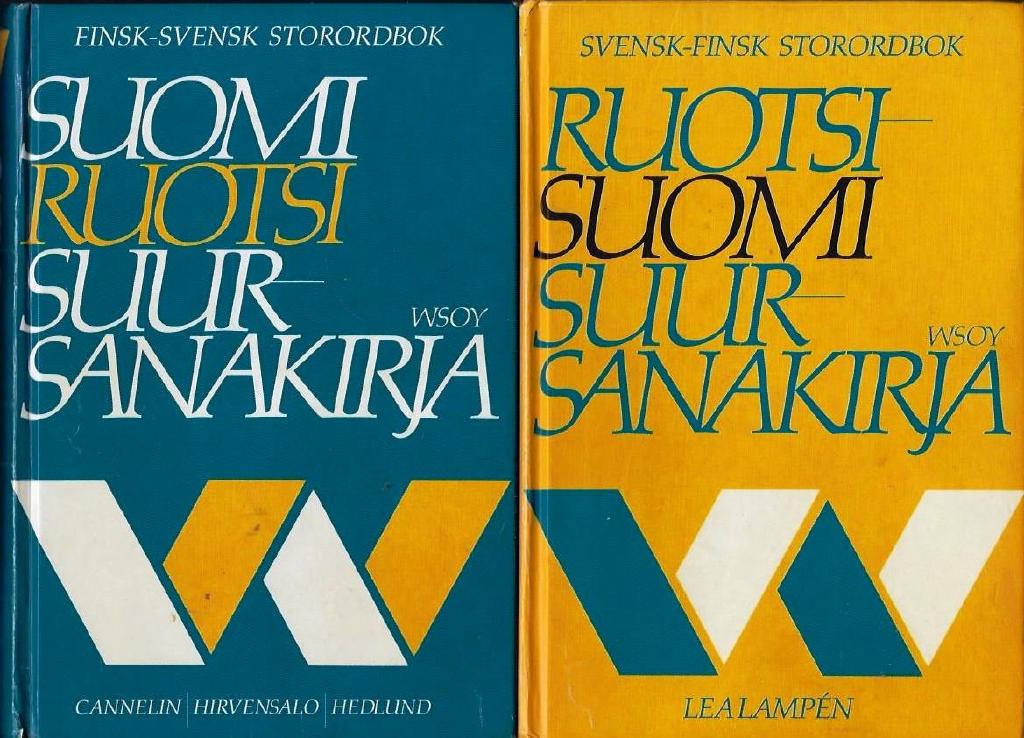 Suomi-ruotsi suursanakirja : Finsk-svensk storordbok