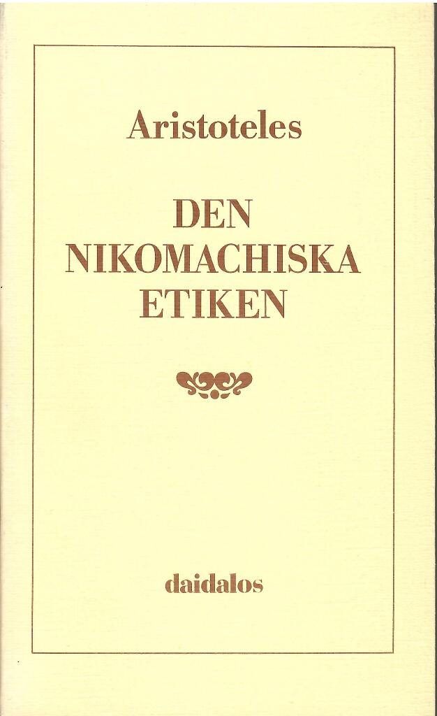 Den nikomachiska etiken