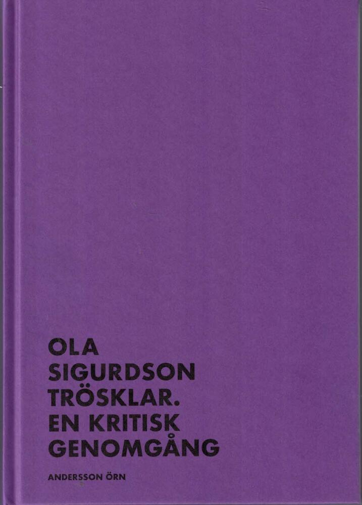 Trösklar - en kritisk genomgång