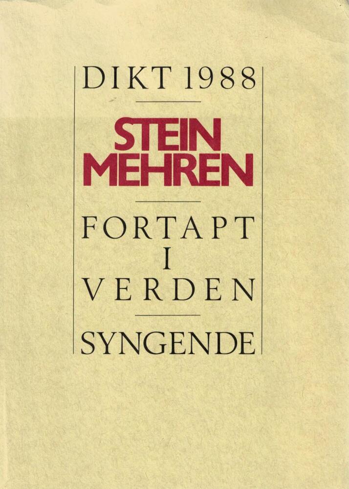 Fortapt i verden. Syngende