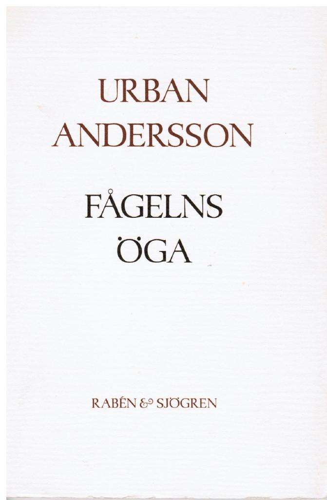F&aring;gelns &ouml;ga