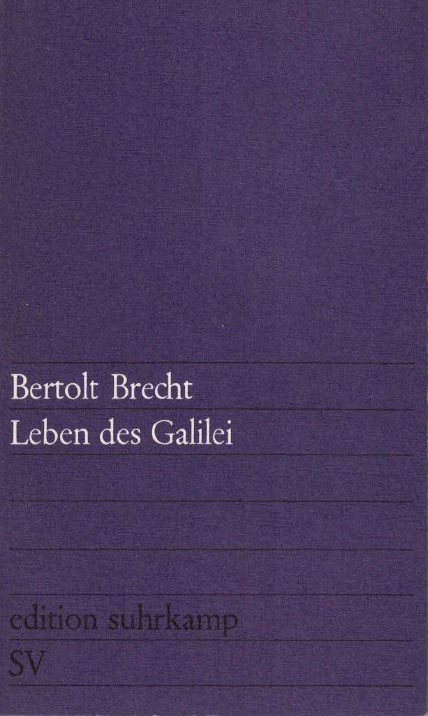 Leben des Galilei : Schauspiel