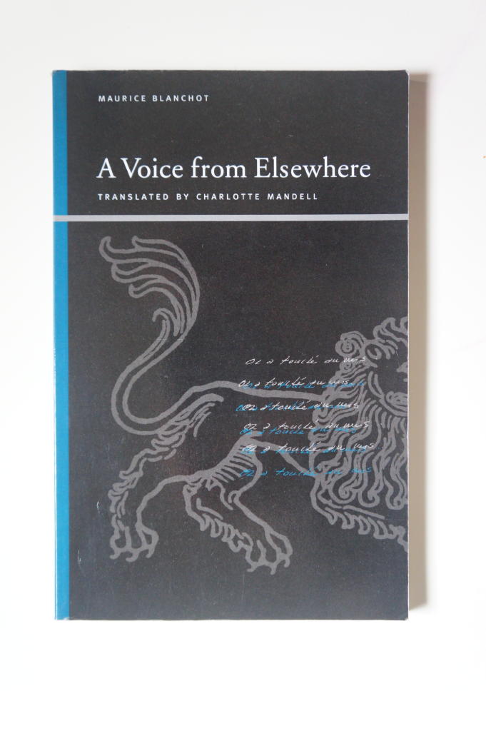 A voice from elsewhere