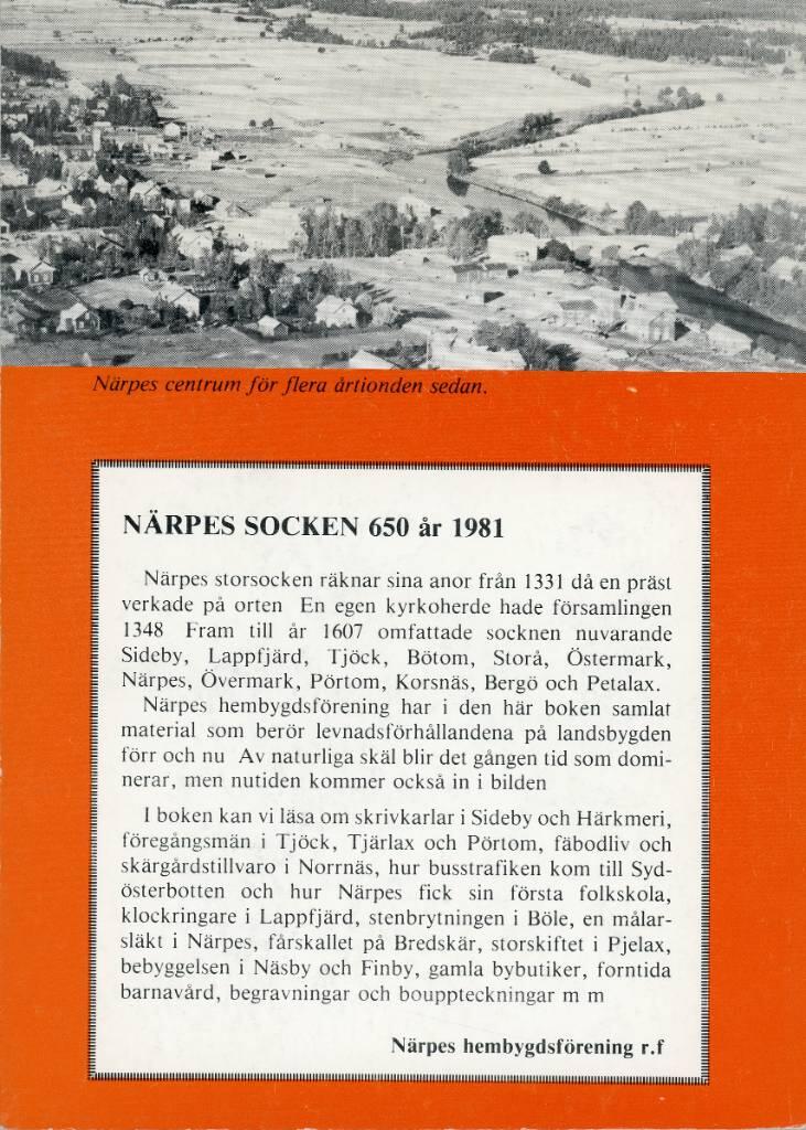 Syd&ouml;sterbotten f&ouml;rr och nu : [om inv&aring;narna, bebyggelsen och livet i byn samt i sk&auml;rg&aring;rden]