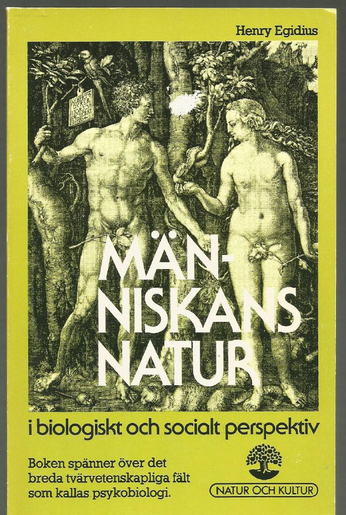 Människans natur - i biologiskt och socialt perspektiv