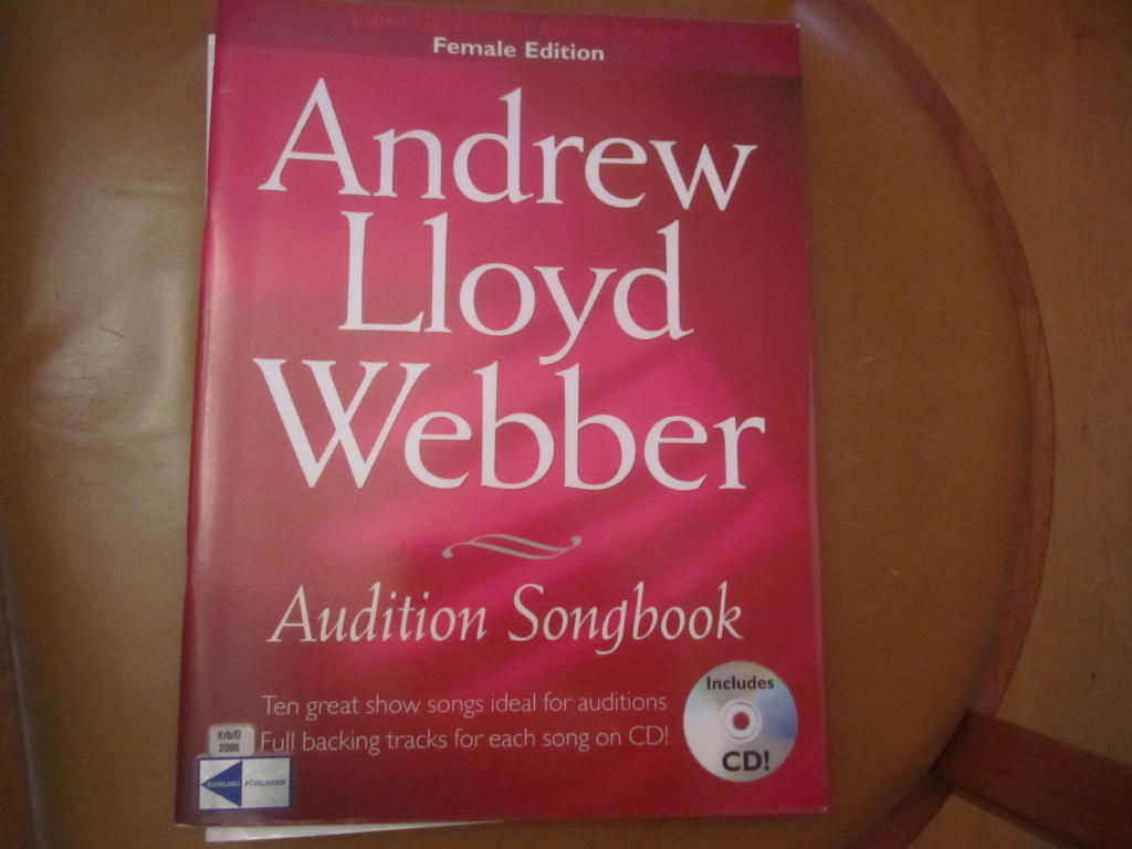 Andrew Lloyd Webber audition songbook [Musiktryck] : [ten great show songs ideal for auditions : full backing tracks for each song on CD]