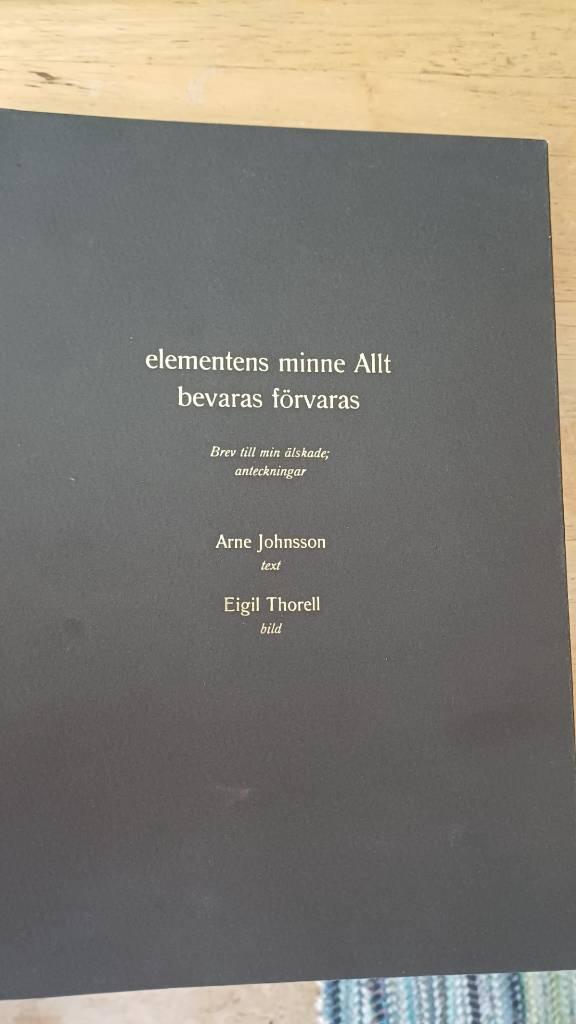 Elementens minne Allt bevaras f&ouml;rvaras
