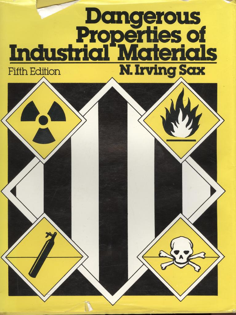 Dangerous properties of industrial materials