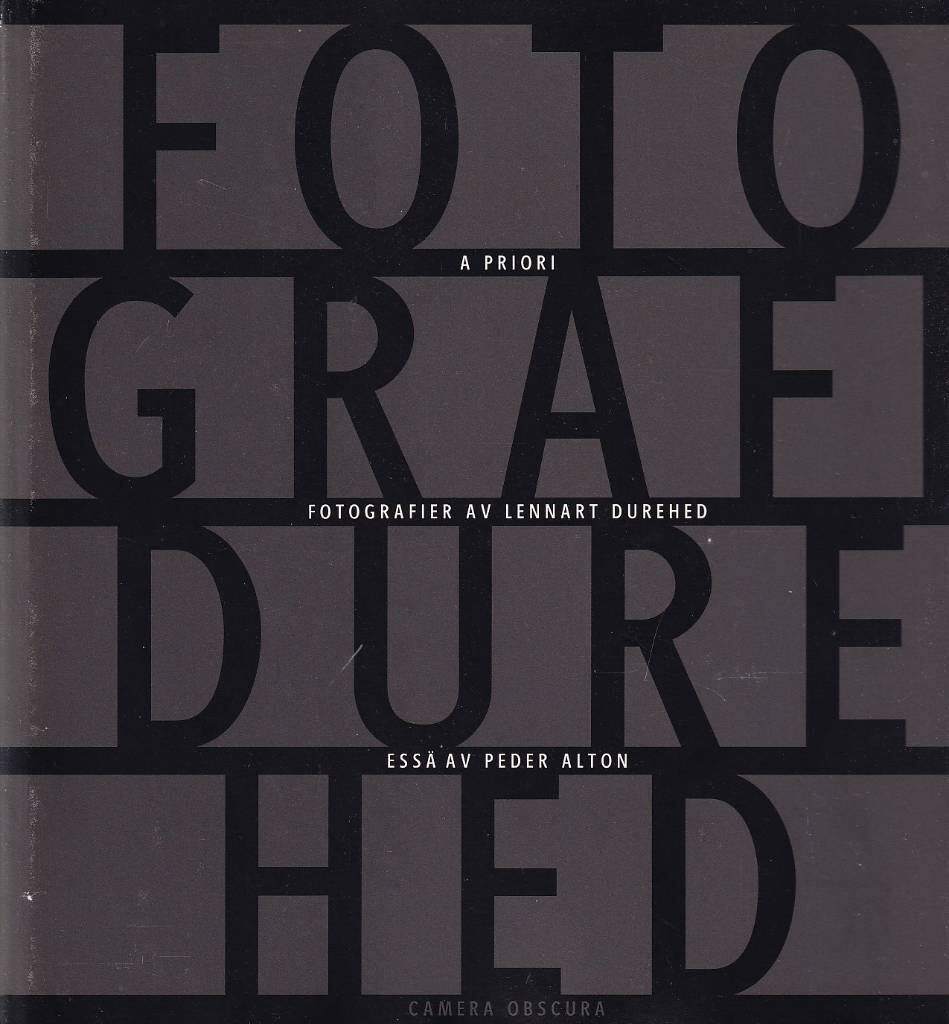 A priori : fotografier