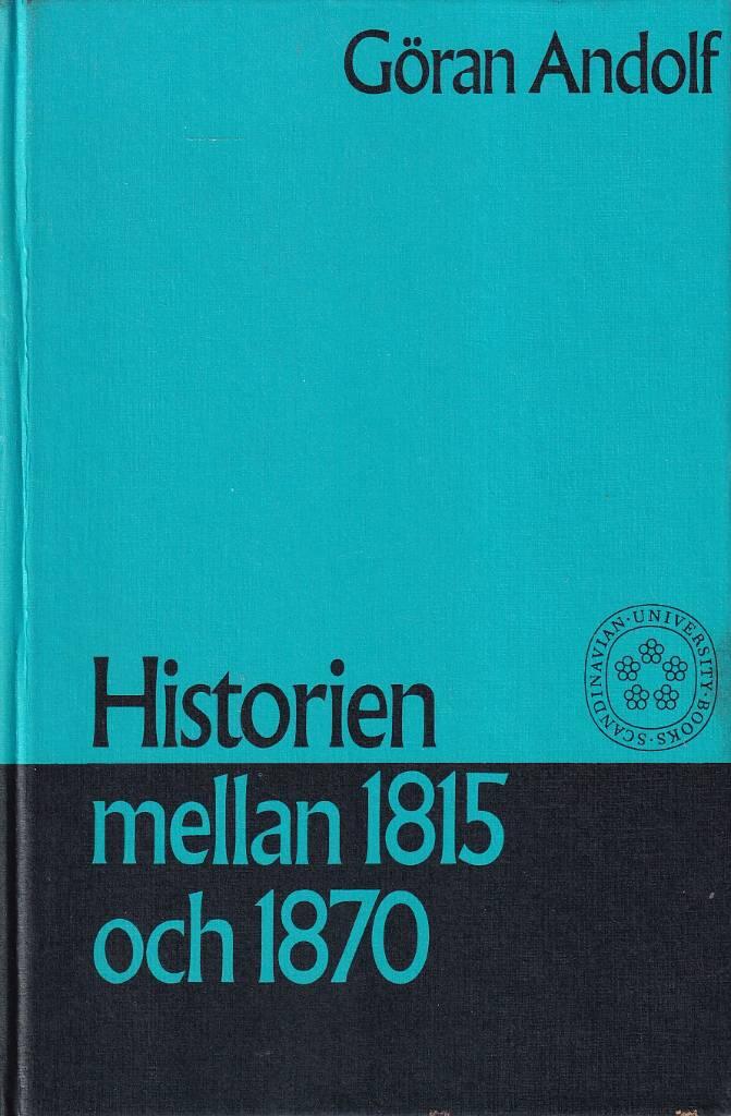 Historien mellan 1815 och 1870