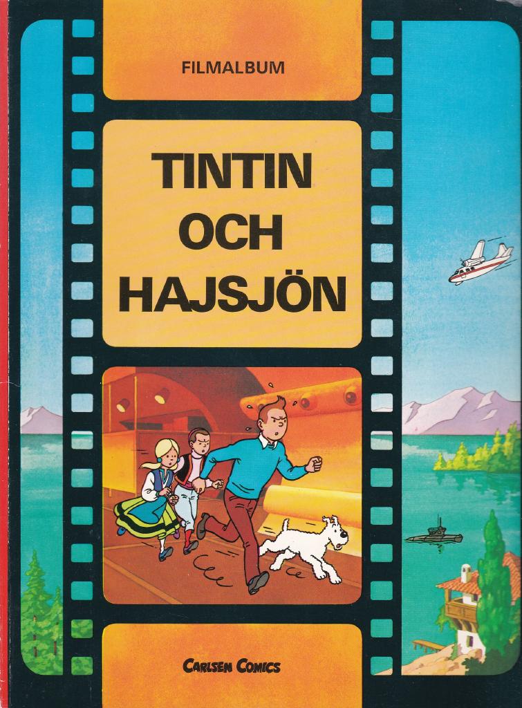 Tintin och hajsj&ouml;n - filmalbum