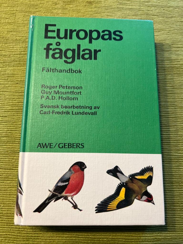 Europas f&aring;glar : en f&auml;lthandbok