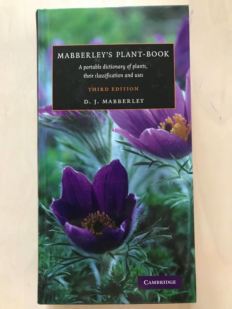 Mabberley's plant-book - a portable dictionary of plants, their classification and uses
