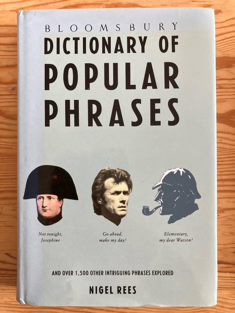 Dictionary of popular phrases