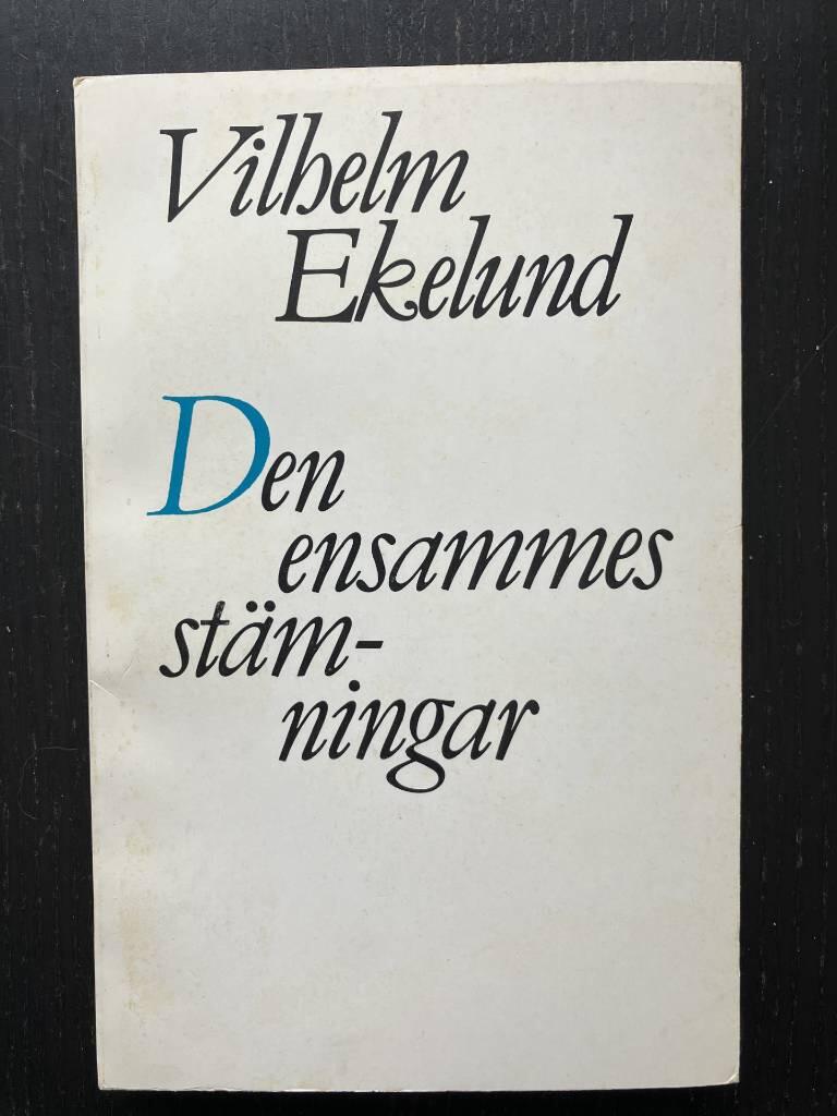 Den ensammes st&auml;mningar : artiklar och dikter 1898-1910