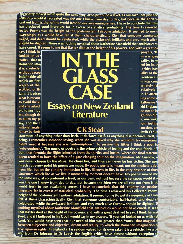 In the glass case - essays on New Zealand literature