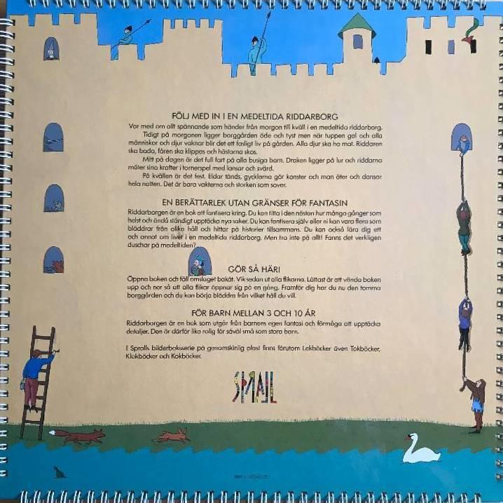 Riddarborgen : jungfrur och gycklare, drake och sv&auml;rd f&ouml;lj med in i riddarens sp&auml;nnande v&auml;rld : en lekbok
