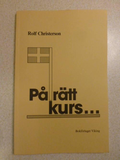 P&aring; r&auml;tt kurs ---