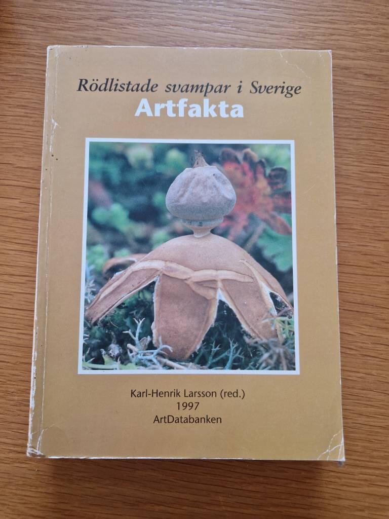 R&ouml;dlistade svampar i Sverige - artfakta