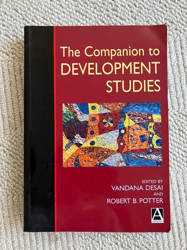 The companion to development studies