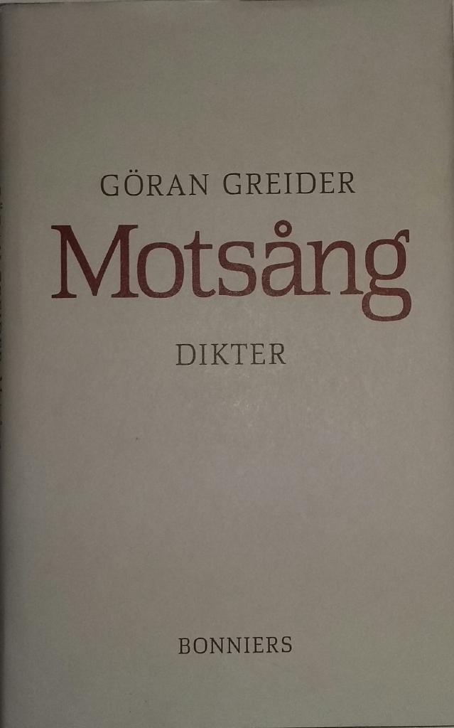 Motsång - dikter