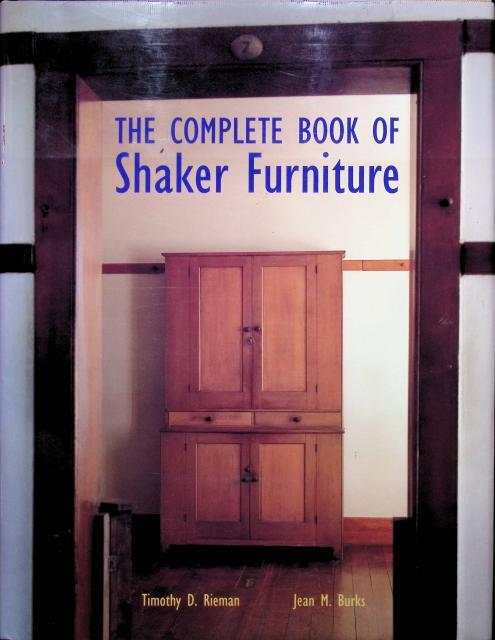 The complete book of Shaker furniture
