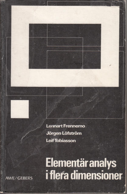 Element&auml;r analys i flera dimensioner