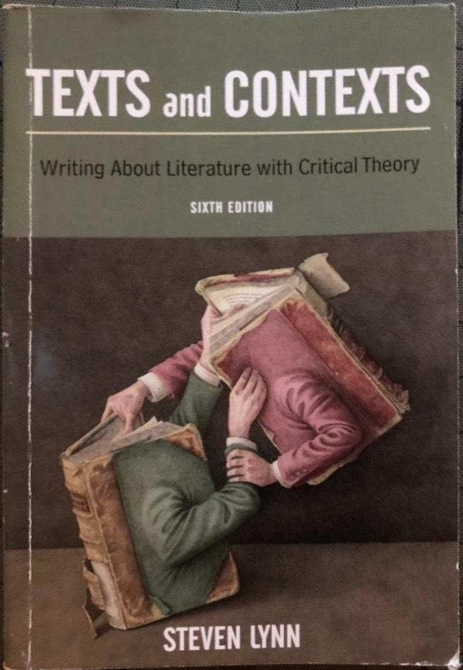 Texts and contexts - writing about literature with critical theory