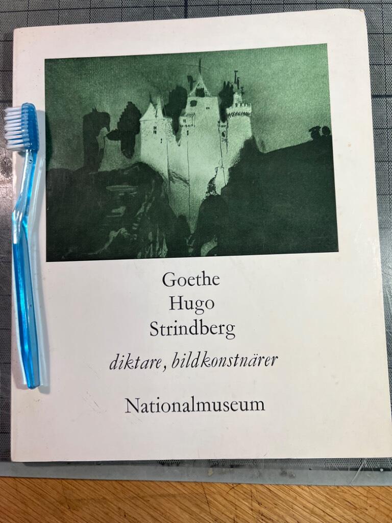 Goethe, Hugo, Strindberg : diktare, bildkonstn&auml;rer : Nationalmuseum oktober-december 1974