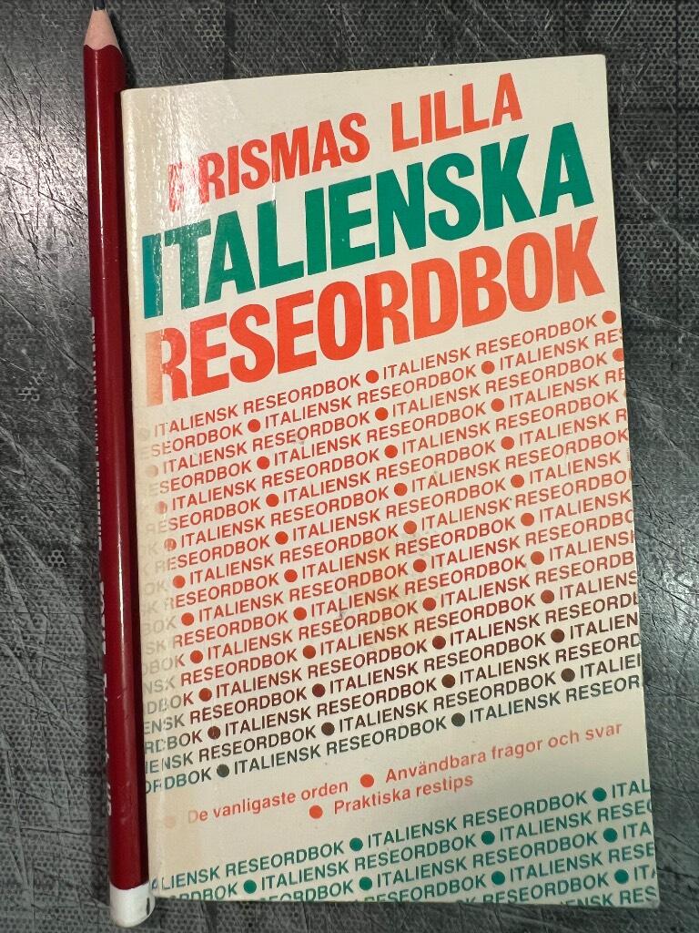 Prismas lilla italienska reseordbok