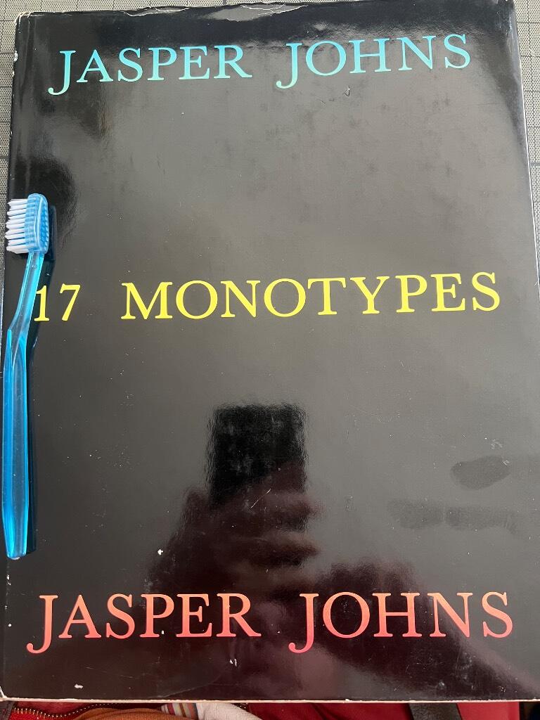 Jasper Johns - 17 monotypes