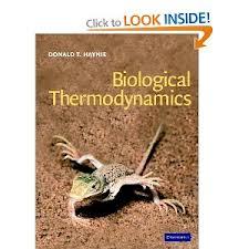 Biological thermodynamics