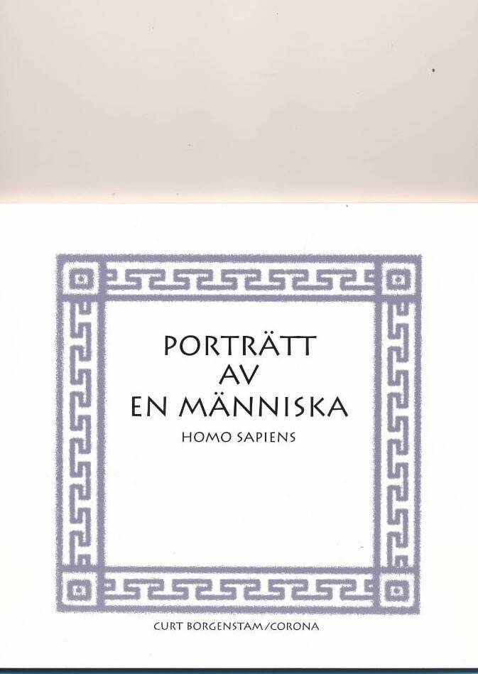 Portr&auml;tt av en m&auml;nniska