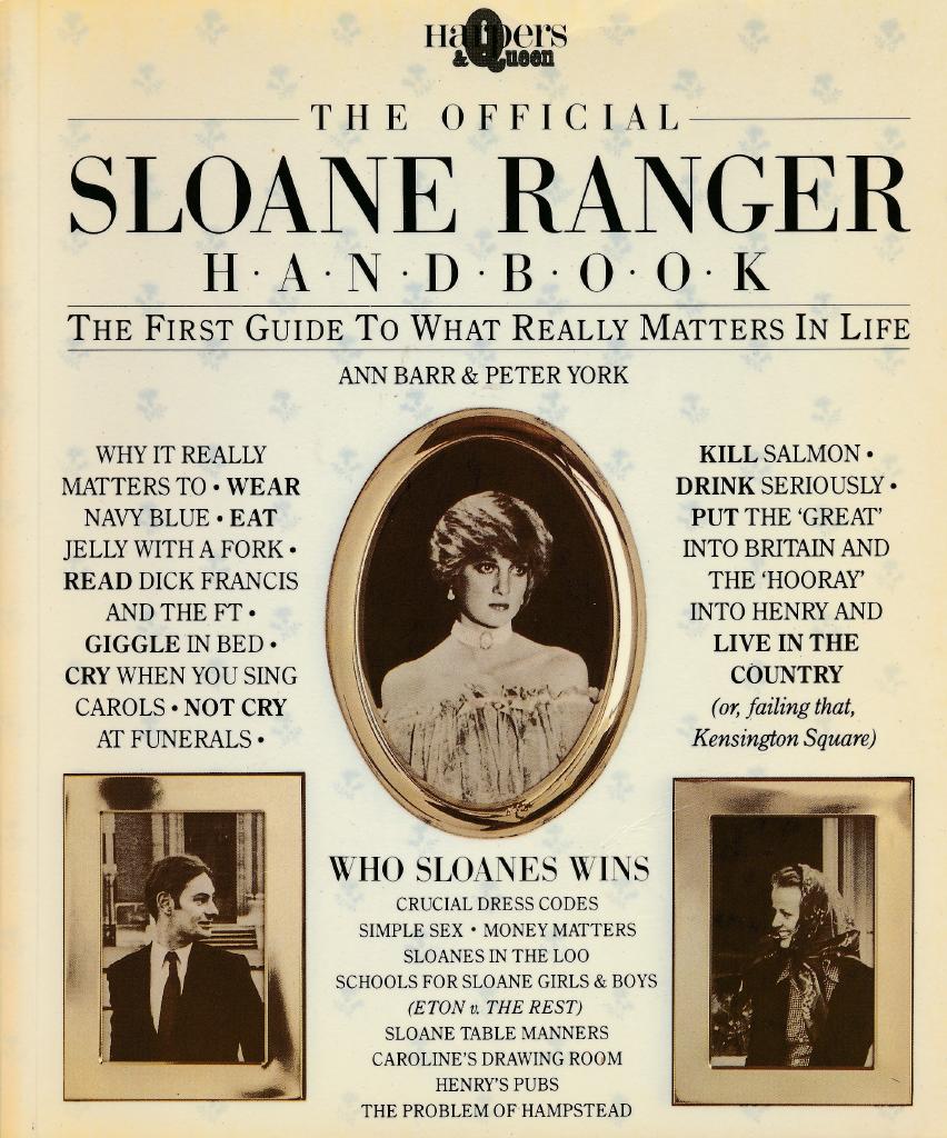 The official Sloane Ranger handbook - the first guide to what really matters in life