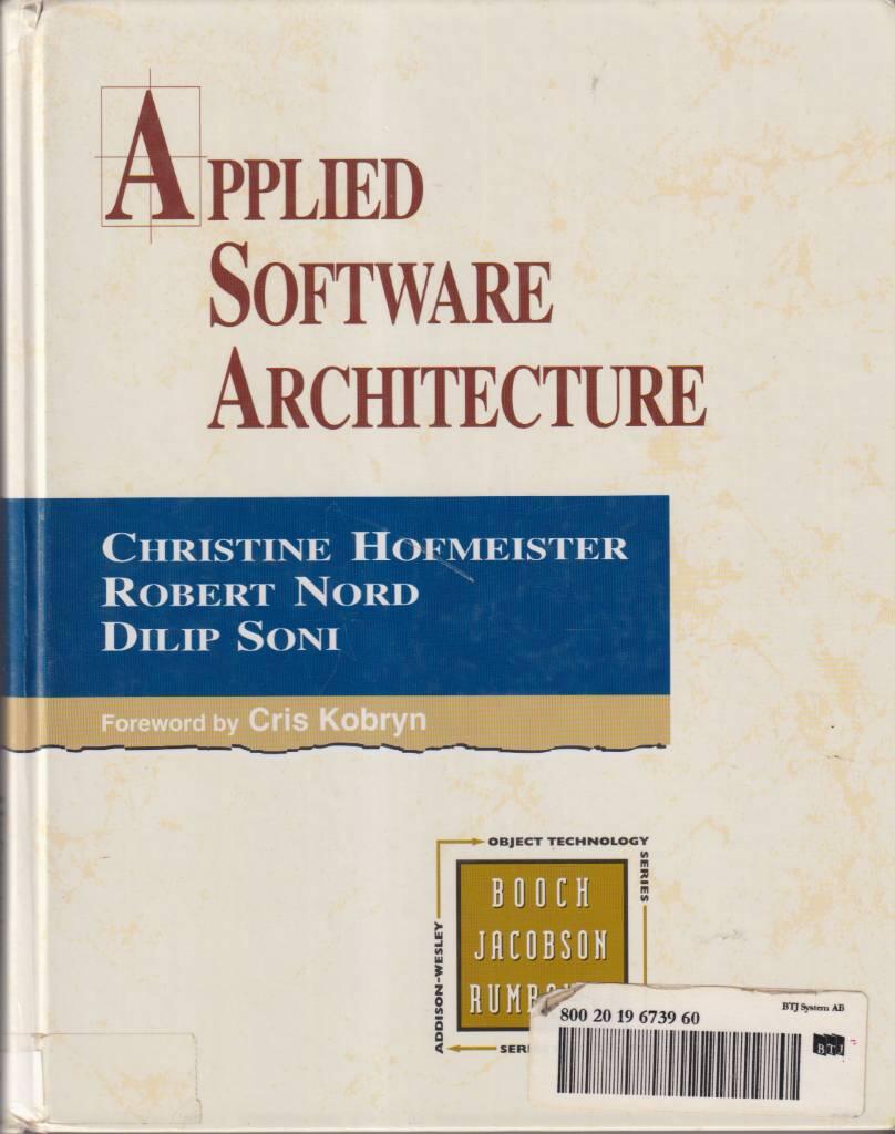 Applied Software Architecture