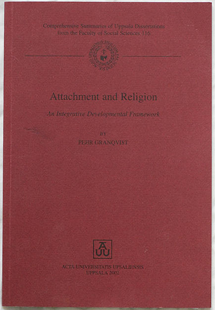 Attachment and religion : an integrative developmental framework