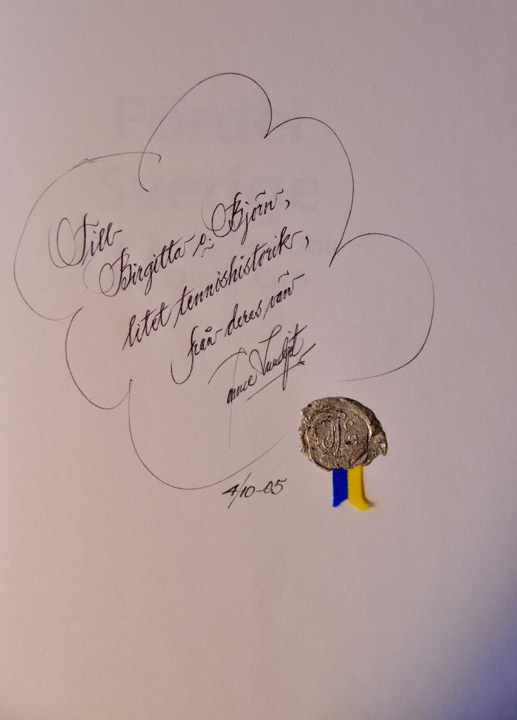 F&ouml;rdel Sverige: en jubileumsbok om Davis Cup