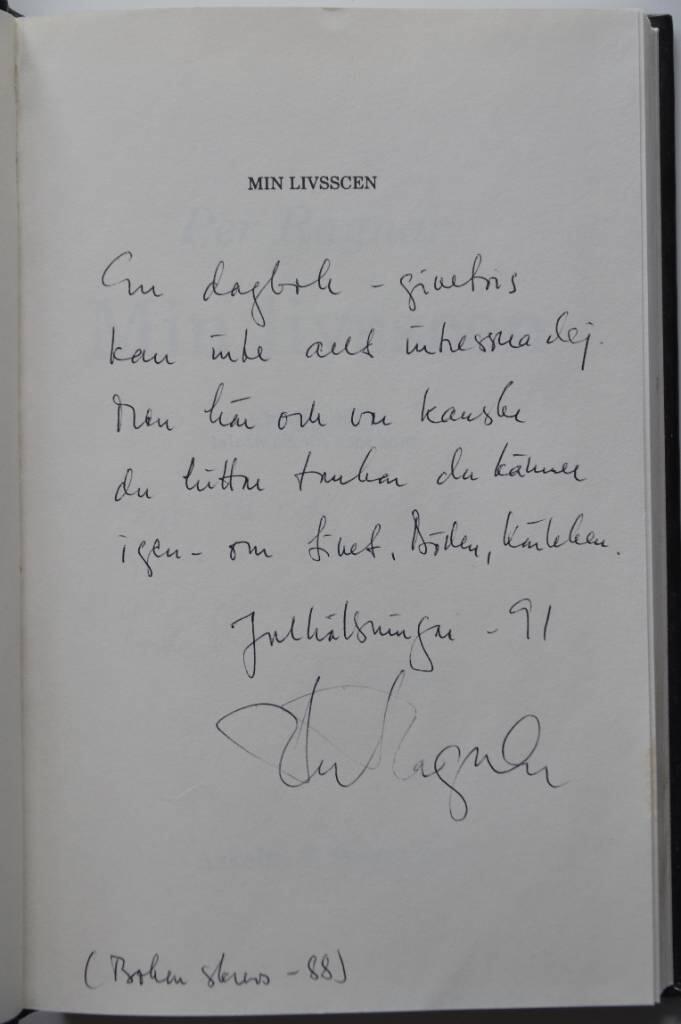 Min livsscen : en dagbok